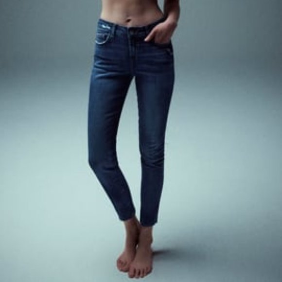 NWT Zara Z1975 MID-RISE SKINNY JEANS - Picture 4 of 5